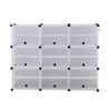 Cube Cabinet Shoe Storage Cabinet Organiser Shelf Stackable DIY 6 Tier 3 Column Deals499