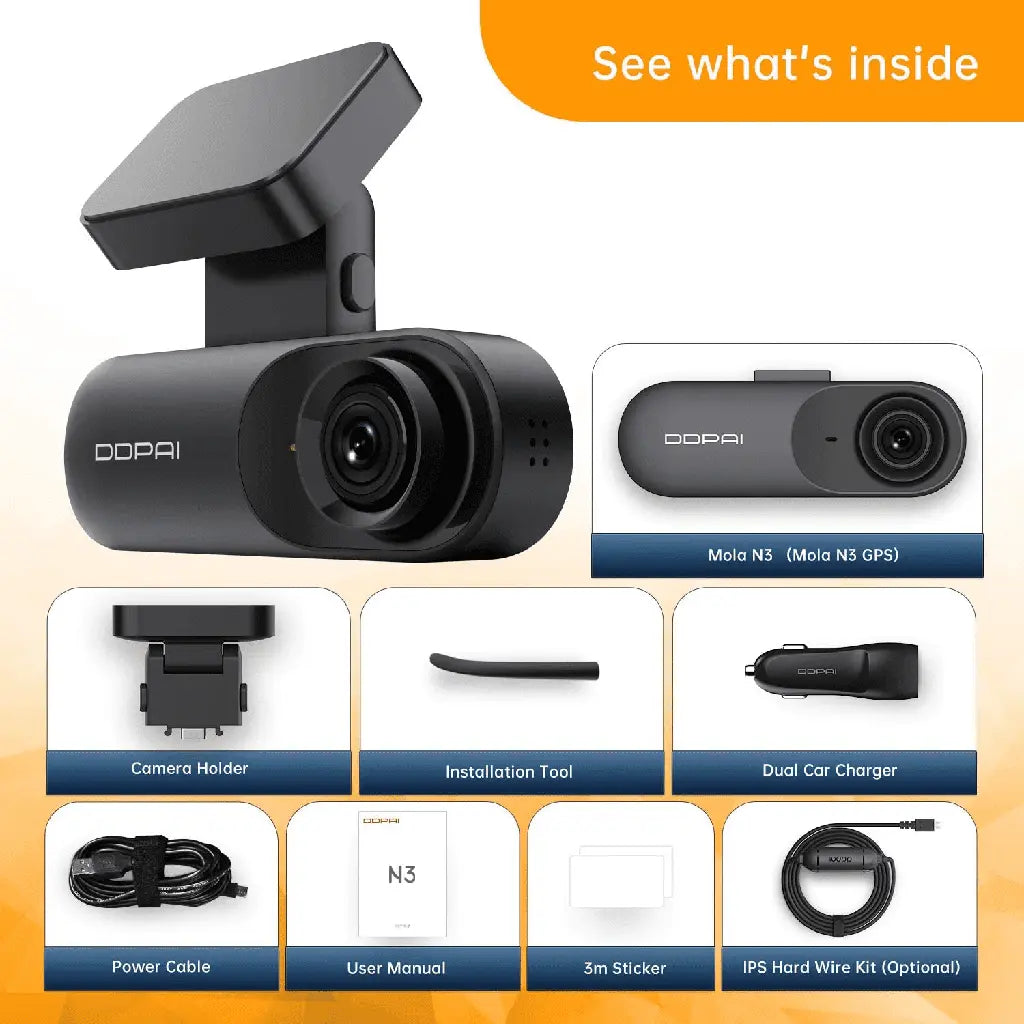 DDPAI Mola N3 Dash Cam Deals499