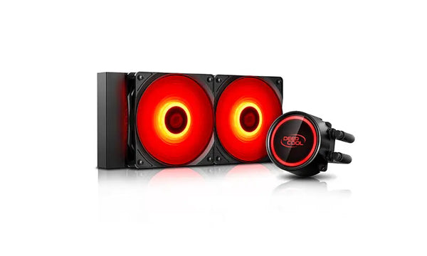 DEEPCOOL GAMMAXX L240T RED Intel LGA20XX/1366/115X/1200 AMD AM4 AM3+ AM3 AM2+ AM2 FM2+ FM2 FM1 DEEPCOOL