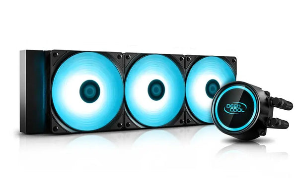 DEEPCOOL GAMMAXX L360 V2 RGB LED Liquid Cooler PWM Control, Super Silent Intel 165W LGA20XX/1366/1200/115X AMD 250W AM4 AM3+ AM3 AM2+ AM2 FM2+ FM2 FM1 DEEPCOOL