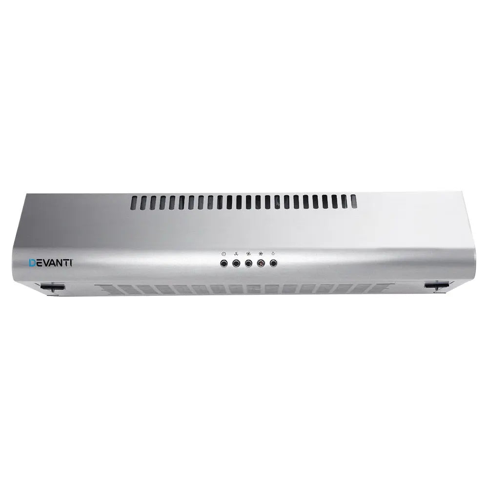DEVANTI Fixed Range Hood Rangehood Stainless Steel Kitchen Canopy 60cm 600mm Deals499