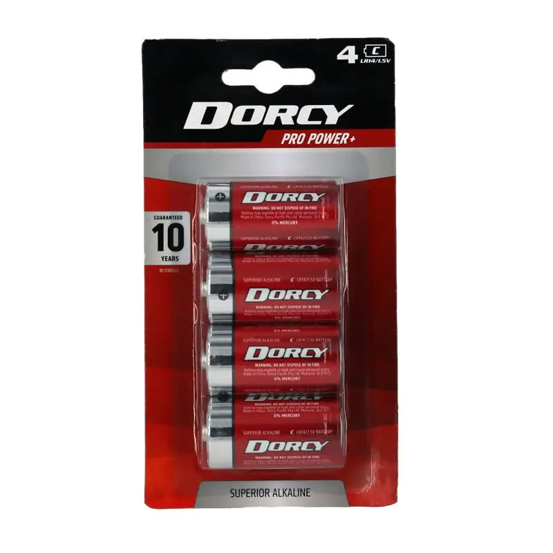 DORCY 4C Alkaline Batteries DORCY