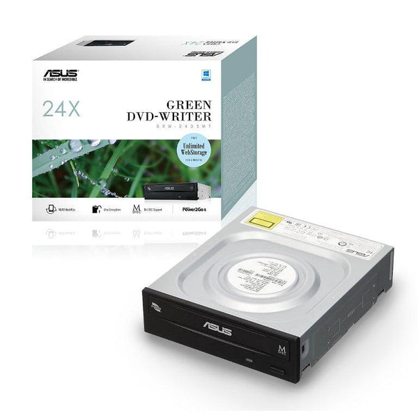 ASUS DRW-24D5MT Extreme Internal 24X DVD Writing Speed With M-Disc Support (IN RETAIL COLOUR BOX) ASUS