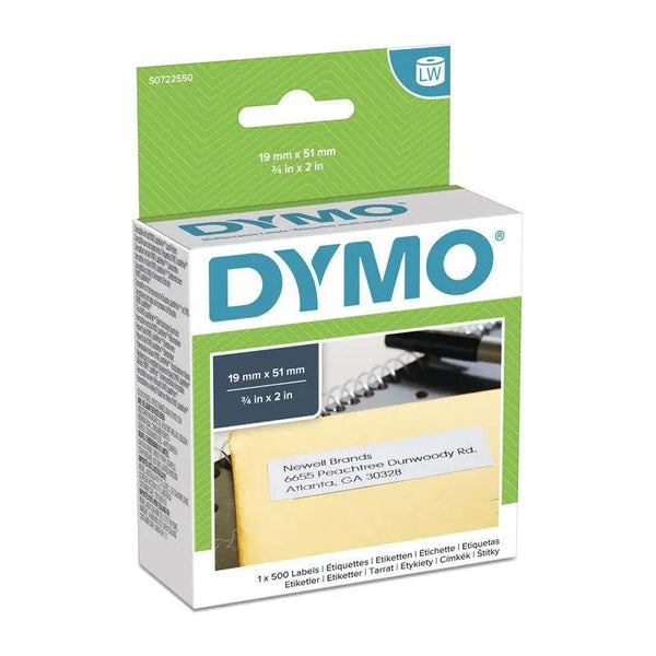 DYMO LW 19mm x 51mm White DYMO