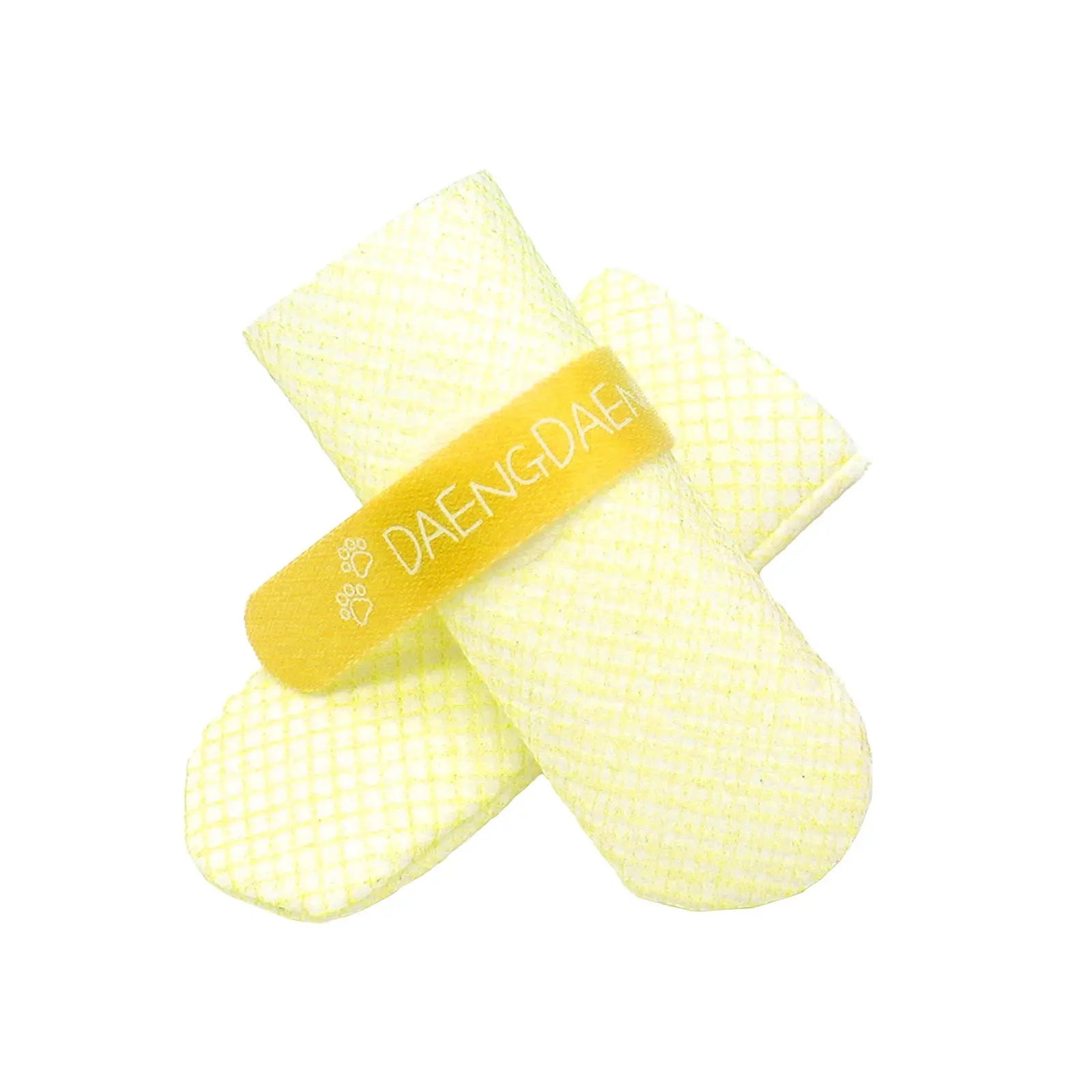 Daeng Daeng Shoes 28pc XS Yellow Dog Shoes Waterproof Disposable Boots Anti-Slip Socks Deals499