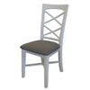 Daisy Dining Chair Set of 2 Solid Acacia Timber Wood Hampton Furniture - White Deals499