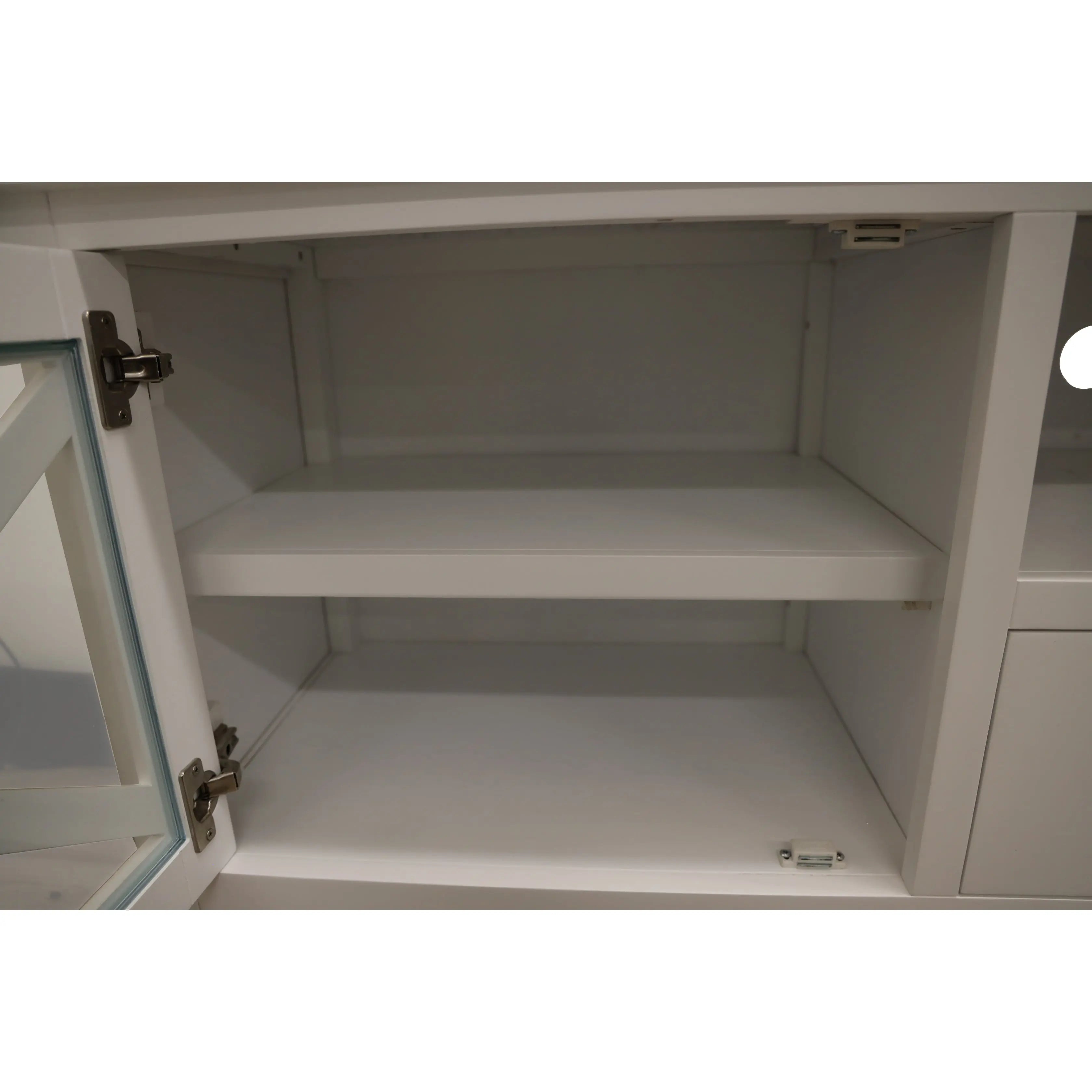 Daisy ETU Entertainment TV Unit 210cm Solid Acacia Wood Hampton - White Deals499