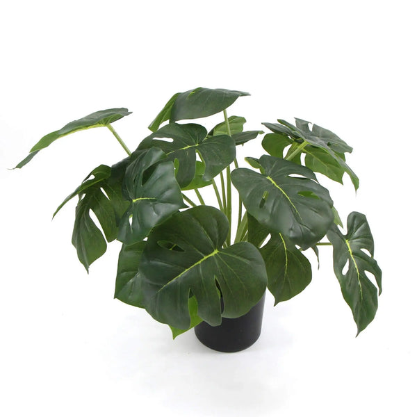 Dense Potted Artificial Split Philodendron Plant With Real Touch Leaves 50cm Deals499