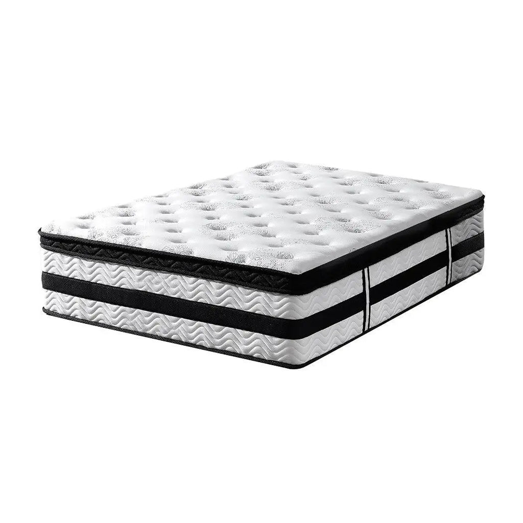 DeramZ 35CM Thickness Euro Top Egg Crate Foam Mattress in Double Size DreamZ