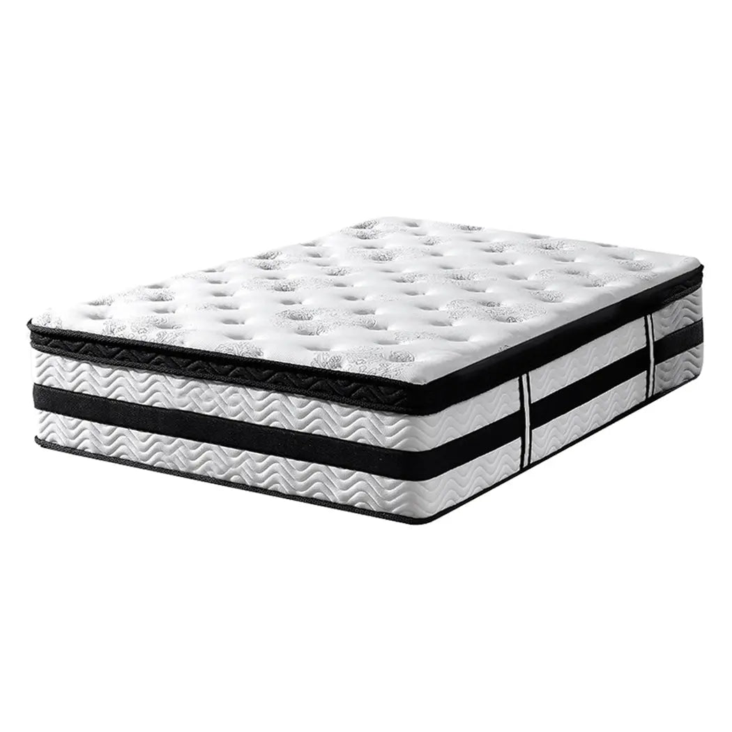 DeramZ 35CM Thickness Euro Top Egg Crate Foam Mattress in King Single Size DreamZ