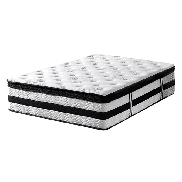 DeramZ 35CM Thickness Euro Top Egg Crate Foam Mattress in King Single Size DreamZ