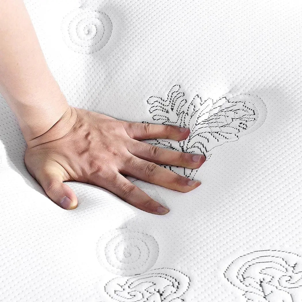 DeramZ 35CM Thickness Euro Top Egg Crate Foam Mattress in King Single Size DreamZ