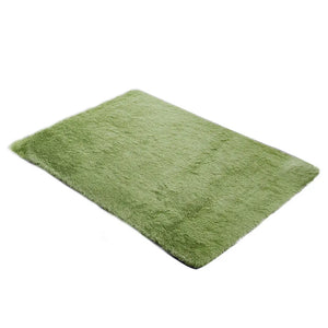 Designer Soft Shag Shaggy Floor Confetti Rug Carpet Home Decor 120x160cm Green Deals499