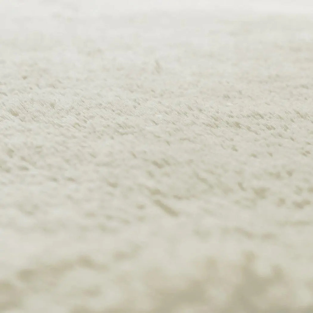 Designer Soft Shag Shaggy Floor Confetti Rug Carpet Home Decor 200x230cm Cream Deals499