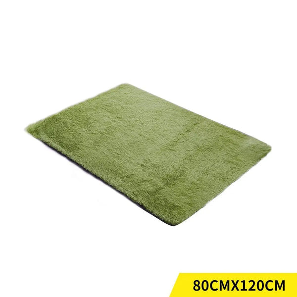 Designer Soft Shag Shaggy Floor Confetti Rug Carpet Home Decor 80x120cm Green Deals499