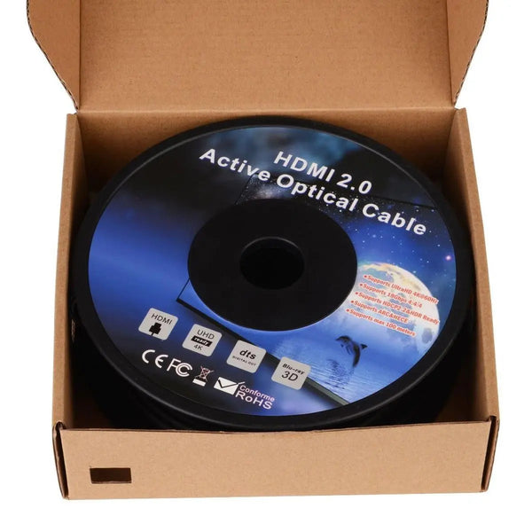 Detachable 70m Premium High Speed HDMIÂ® cable with Ethernet | Active Optical Cable |AOC cable  | Supports 4K@60Hz as specified in HDMI 2.0 Deals499