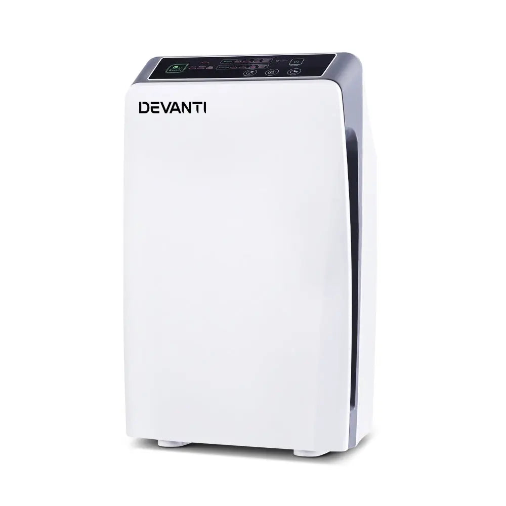 Devanti Air Purifier Purifiers HEPA Filter Home Freshener Carbon Ioniser Cleaner Deals499