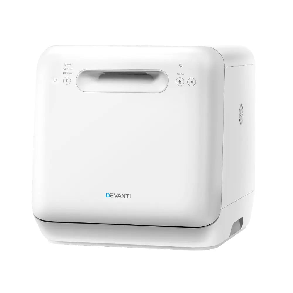 Devanti Benchtop Dishwasher 3 Place Bench Top Countertop Dish Washer Cleaner from Deals499 at Deals499