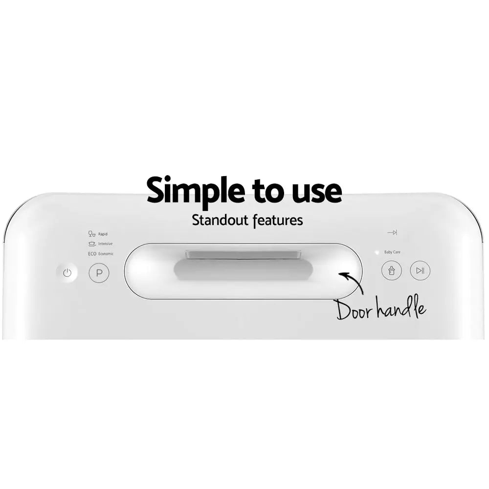 Devanti Benchtop Dishwasher 3 Place Bench Top Countertop Dish Washer Cleaner from Deals499 at Deals499