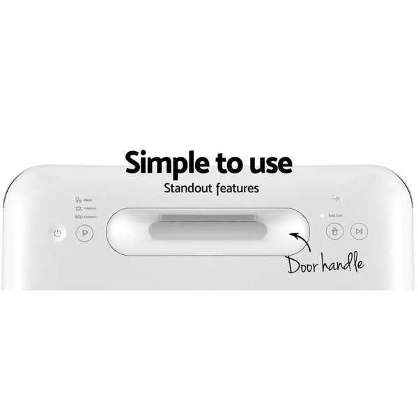Devanti Benchtop Dishwasher 3 Place Bench Top Countertop Dish Washer Cleaner from Deals499 at Deals499
