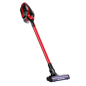 Devanti Cordless 150W Handstick Vacuum Cleaner - Red and Black Deals499