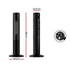 Devanti Electric Ceramic Tower Heater 3D Flame Oscillating Remote Control 2000W from Deals499 at Deals499