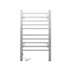 Devanti Electric Heated Towel Rail Rails Warmer Rack Aluminium 10 Bars Deals499