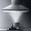 Devanti Range Hood 60cm 600mm Kitchen Canopy Stainless Steel Rangehood Wall Mount Deals499