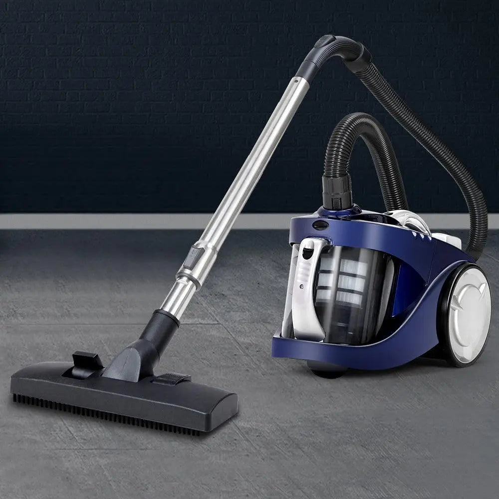 Devanti Vacuum Cleaner Bagless Cyclone Cyclonic Vac Home Office Car 2200W Blue Deals499