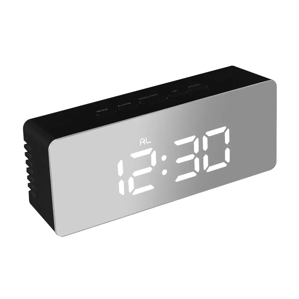Digital Clock LED Display Desk Table Temperature Alarm Time Modern Home Decor Deals499