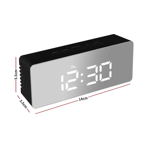 Digital Clock LED Display Desk Table Temperature Alarm Time Modern Home Decor Deals499
