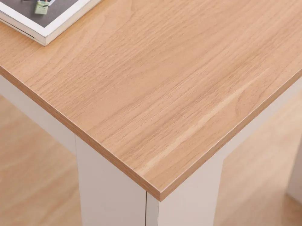 Dining Table Rectangular Wooden 120M-Wood&White Deals499