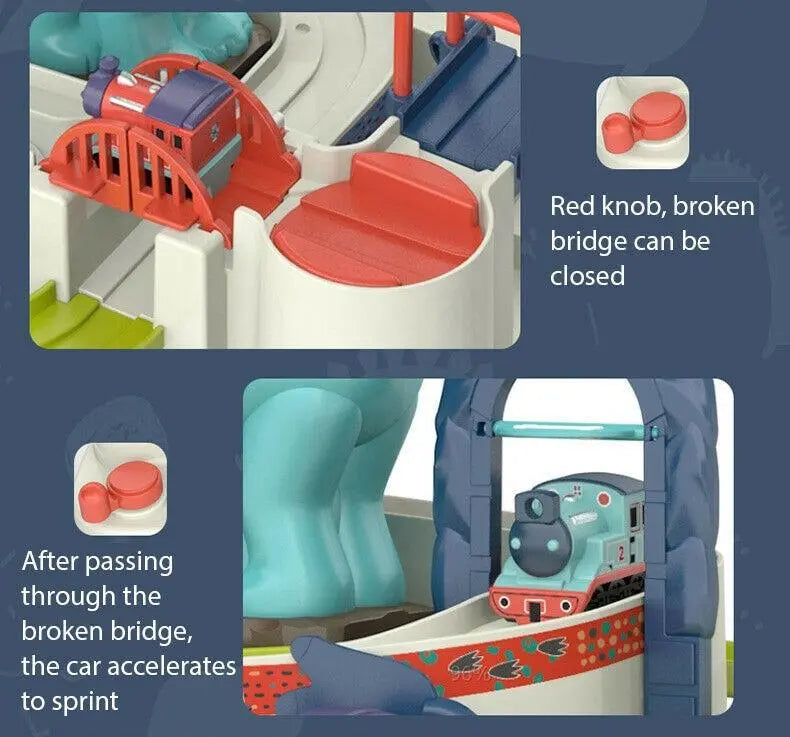 Dinosaur Car Toy Educational Car Vehicle Track Adventure Game Toy Kids Gift Deals499