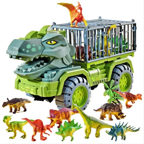 Dinosaur Truck Toy Transport Car Toy Inertial Cars Carrier Vehicle Gift Kids Deals499