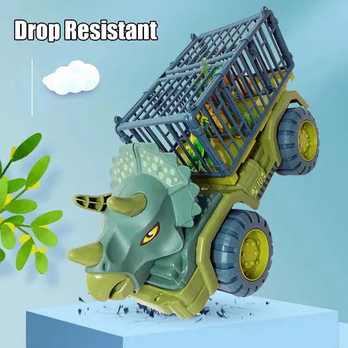 Dinosaur Truck Toy Transport Car Toy Inertial Cars Carrier Vehicle Gift Kids Deals499