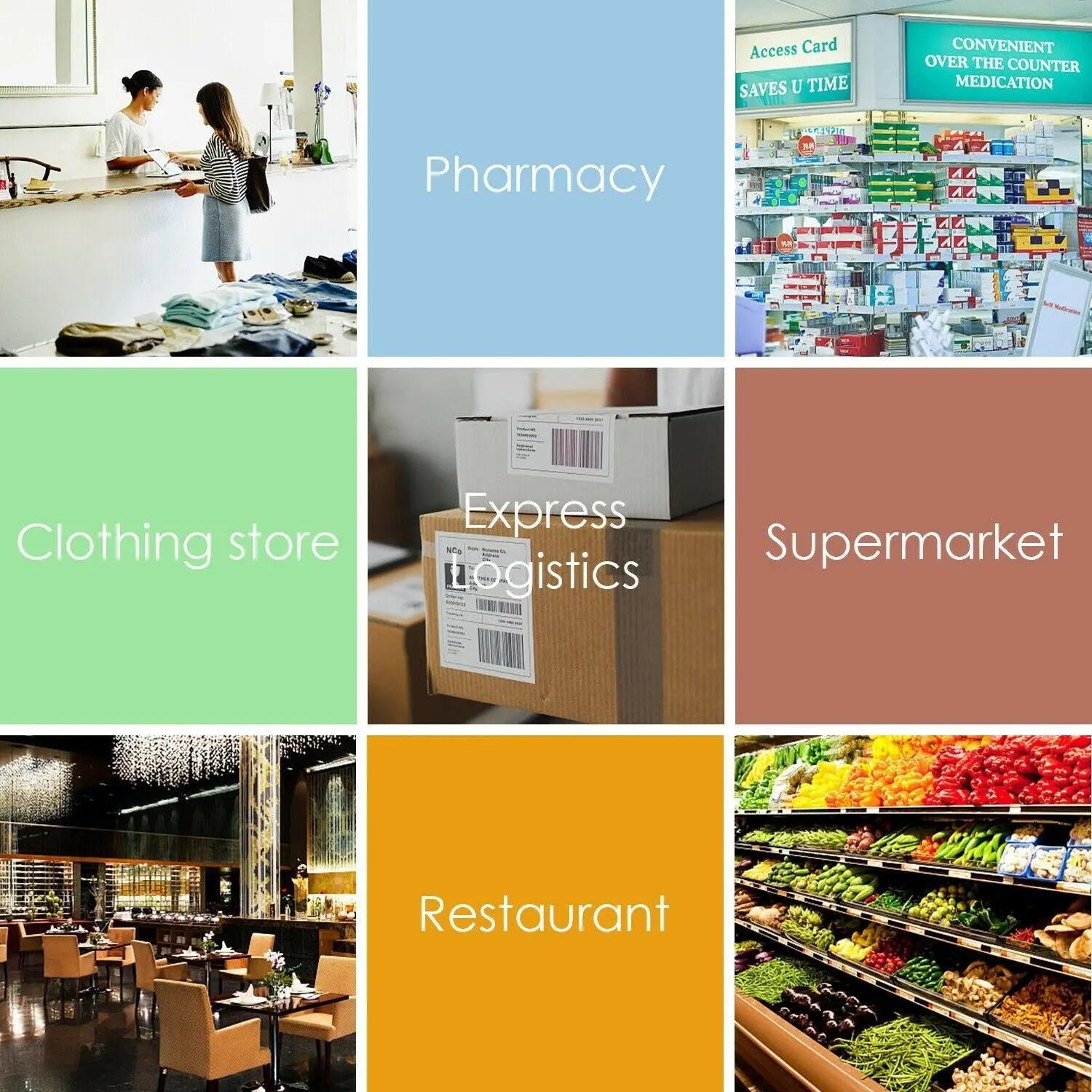 Direct Thermal 100x150mm 4x6 Printing Post Labels Roll Fastway Startrack eParcel Deals499