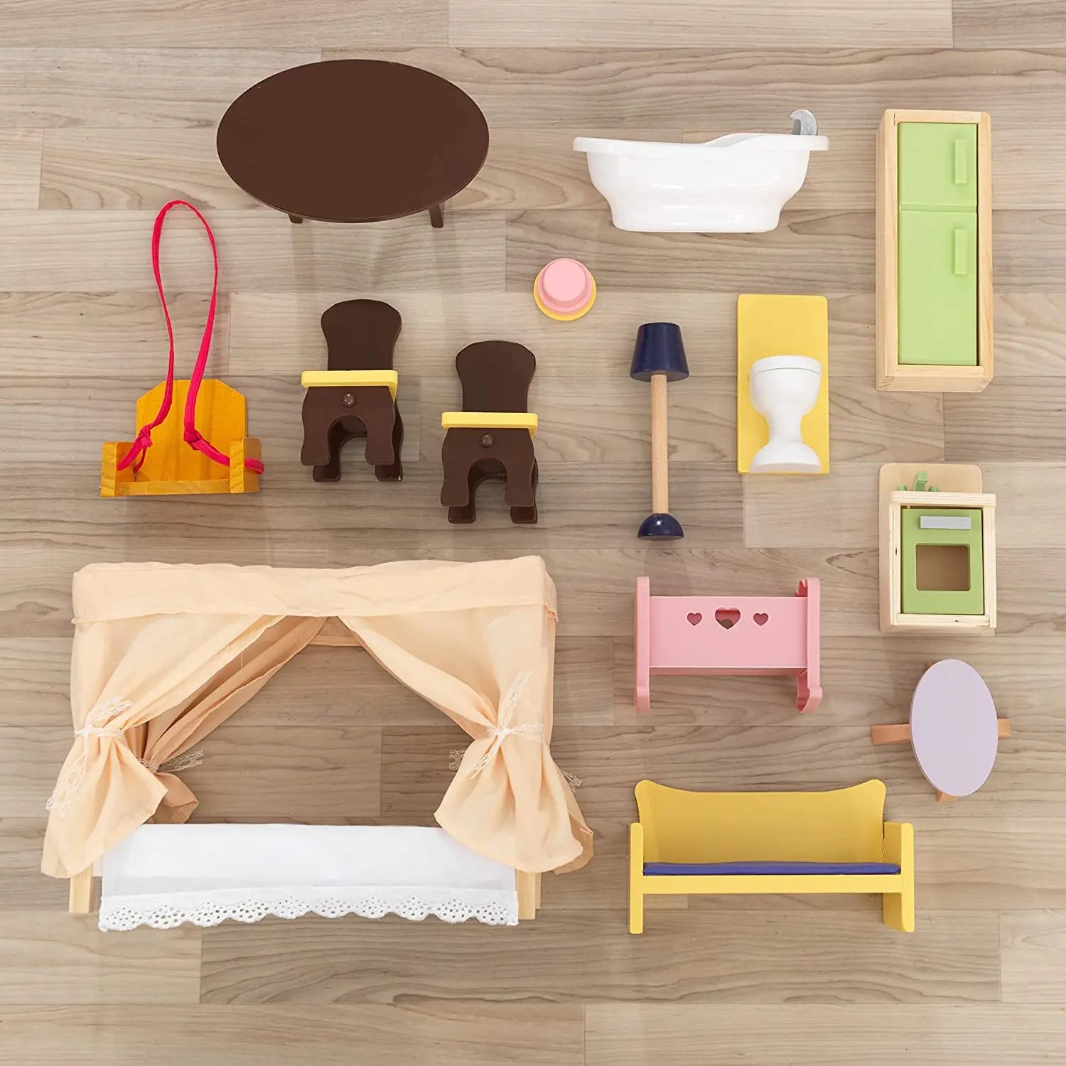 Dollhouse with Furniture for kids 120 x 42 x 14.5 cm (Model 1) Deals499