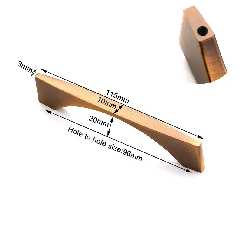 Door Kitchen Cabinet Handles Drawer Bar Handle Pull 96MM Deals499