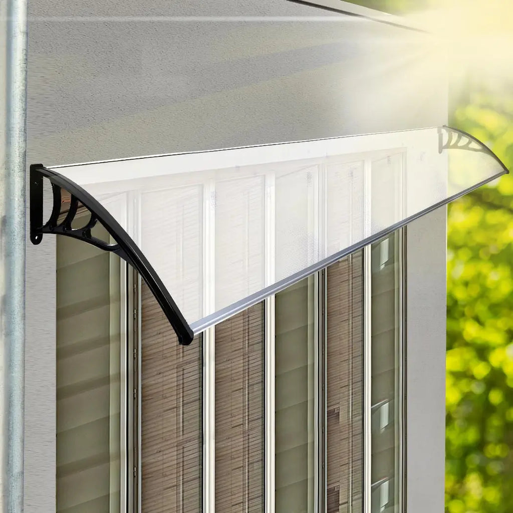 Door Window Awning Outdoor Canopy UV Patio Sun Shield Rain Cover DIY 1M X 6M Deals499