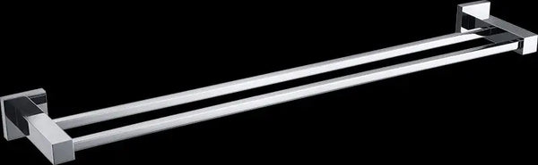 Double Classic Chrome Towel Bar Rail Bathroom Deals499