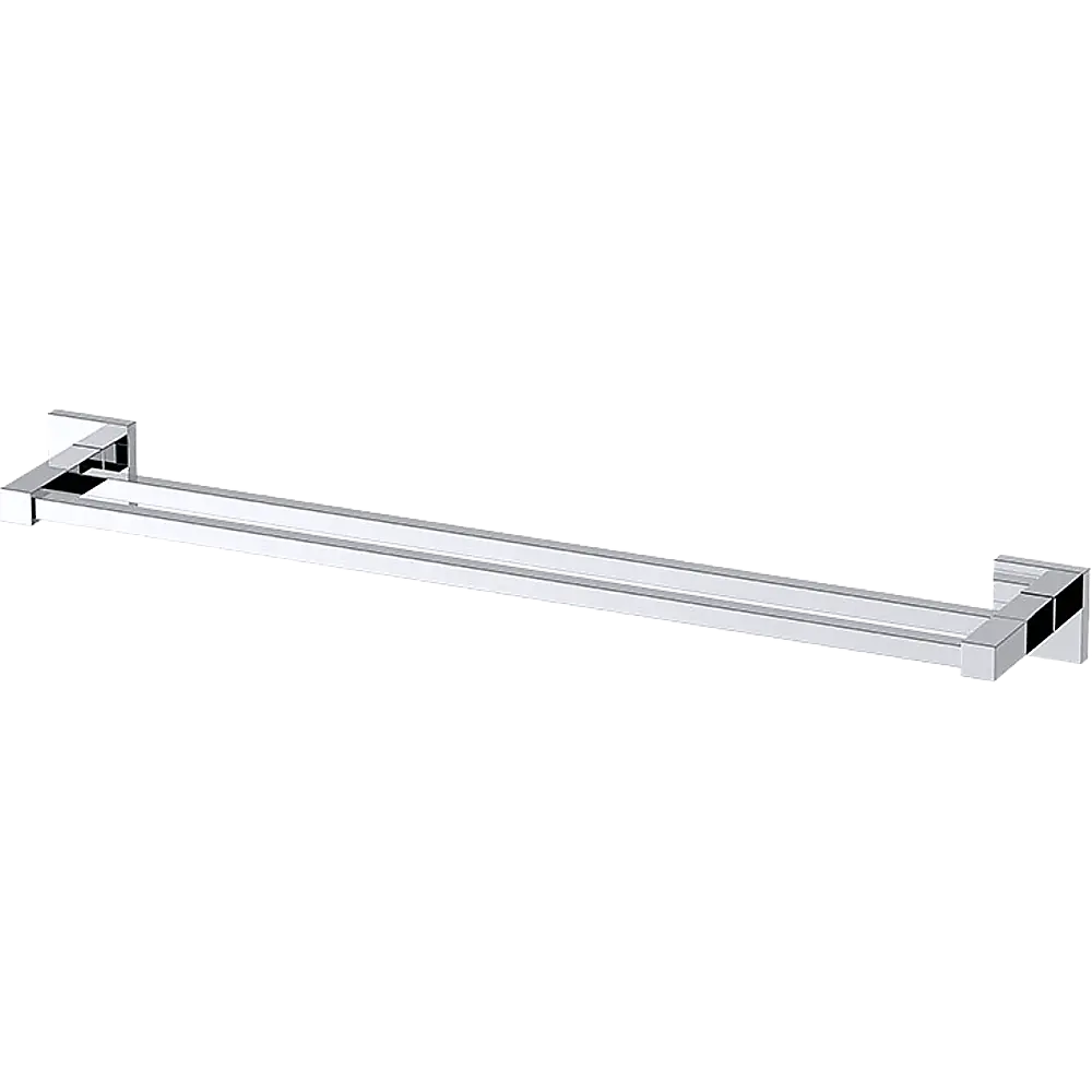 Double Classic Chrome Towel Bar Rail Bathroom Deals499