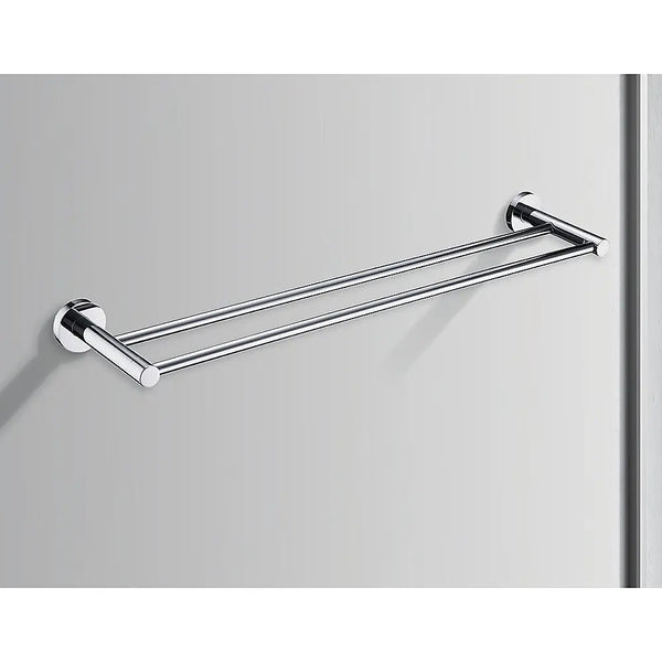 Double Classic Chrome Towel Bar Rail Bathroom Deals499