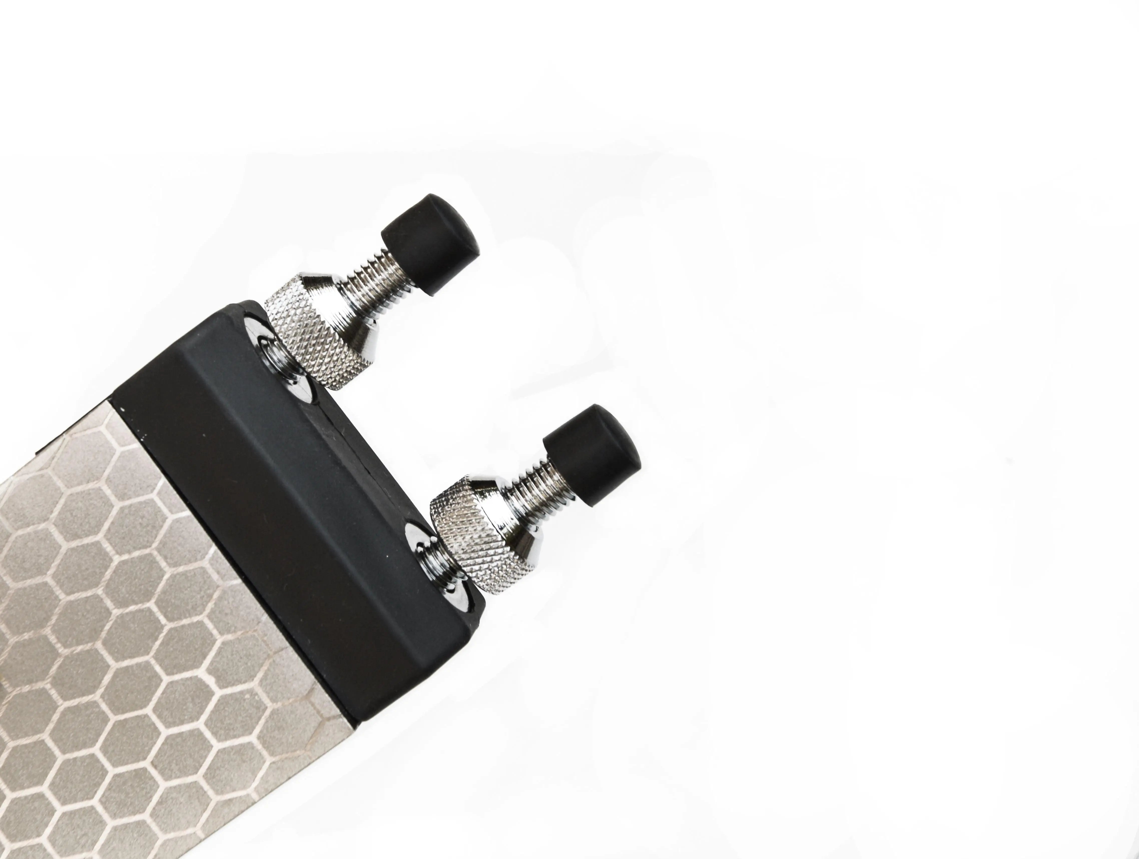 Double-Sided Diamond Knife Sharpeners Sharpening Stone W/ Stone Holder Deals499