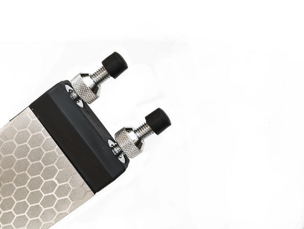 Double-Sided Diamond Knife Sharpeners Sharpening Stone W/ Stone Holder Deals499