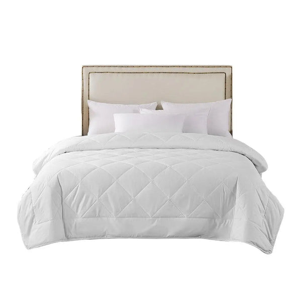 DreamZ 100% Wool Quilt Luxury Doona Duvet Down 600GSM Winter Summer King DreamZ