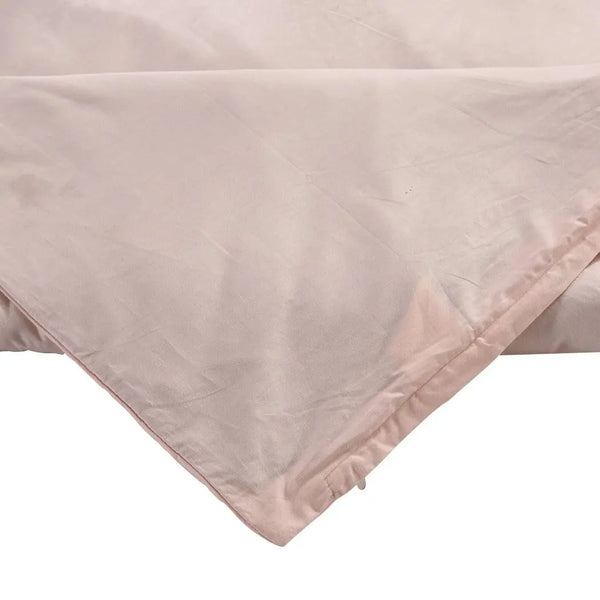 DreamZ 121x92cm Cotton Anti Anxiety Weighted Blanket Cover Protector Beige DreamZ