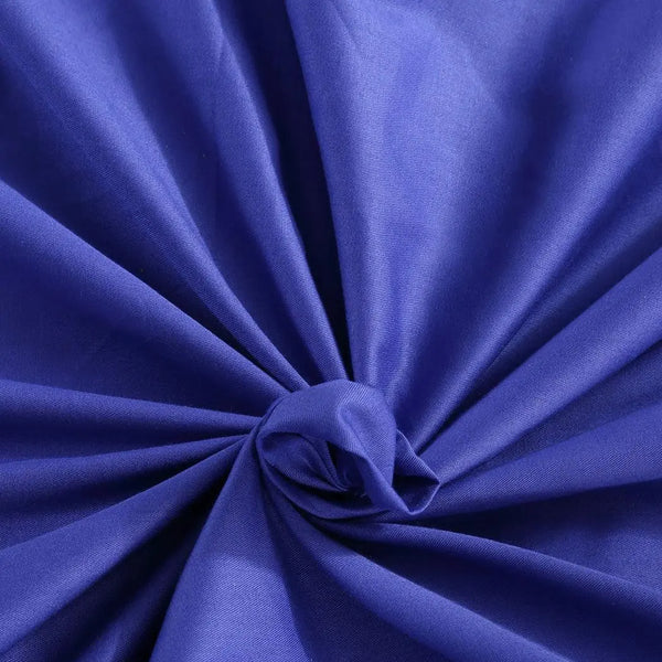 DreamZ 121x92cm Cotton Anti Anxiety Weighted Blanket Cover Protector Blue DreamZ