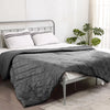DreamZ 198x122cm Anti Anxiety Weighted Blanket Cover Polyester Cover Only Grey DreamZ