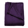 DreamZ 320GSM 220x240cm Ultra Soft Mink Blanket Warm Throw in Aubergine Colour Deals499