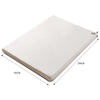 DreamZ 7cm Memory Foam Bed Mattress Topper Polyester Underlay Cover King Deals499